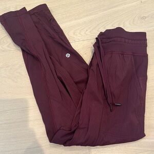 Lululemon Deep Maroon Active Pants
